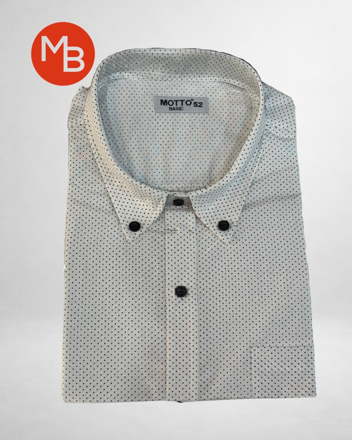 Camisa Clásica a Pintita Talle Especial - 5.jpg