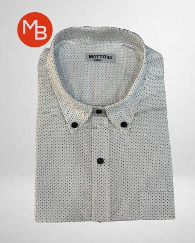 Camisa Clásica a Pintita Talle Especial - Miniatura 4