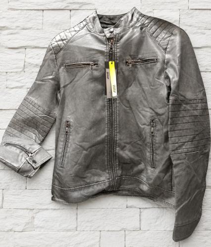 Campera Vintage Ecocuero Hombre