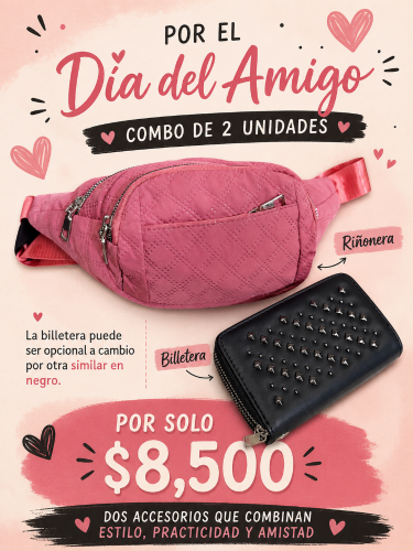 Combos Día del Amigo Riño + Billetera