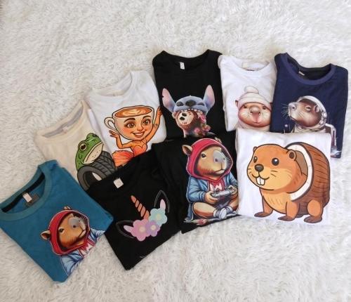 Camisetas M/l Estampas