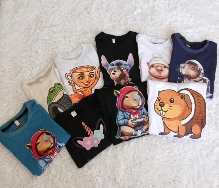 Camisetas M/l Estampas