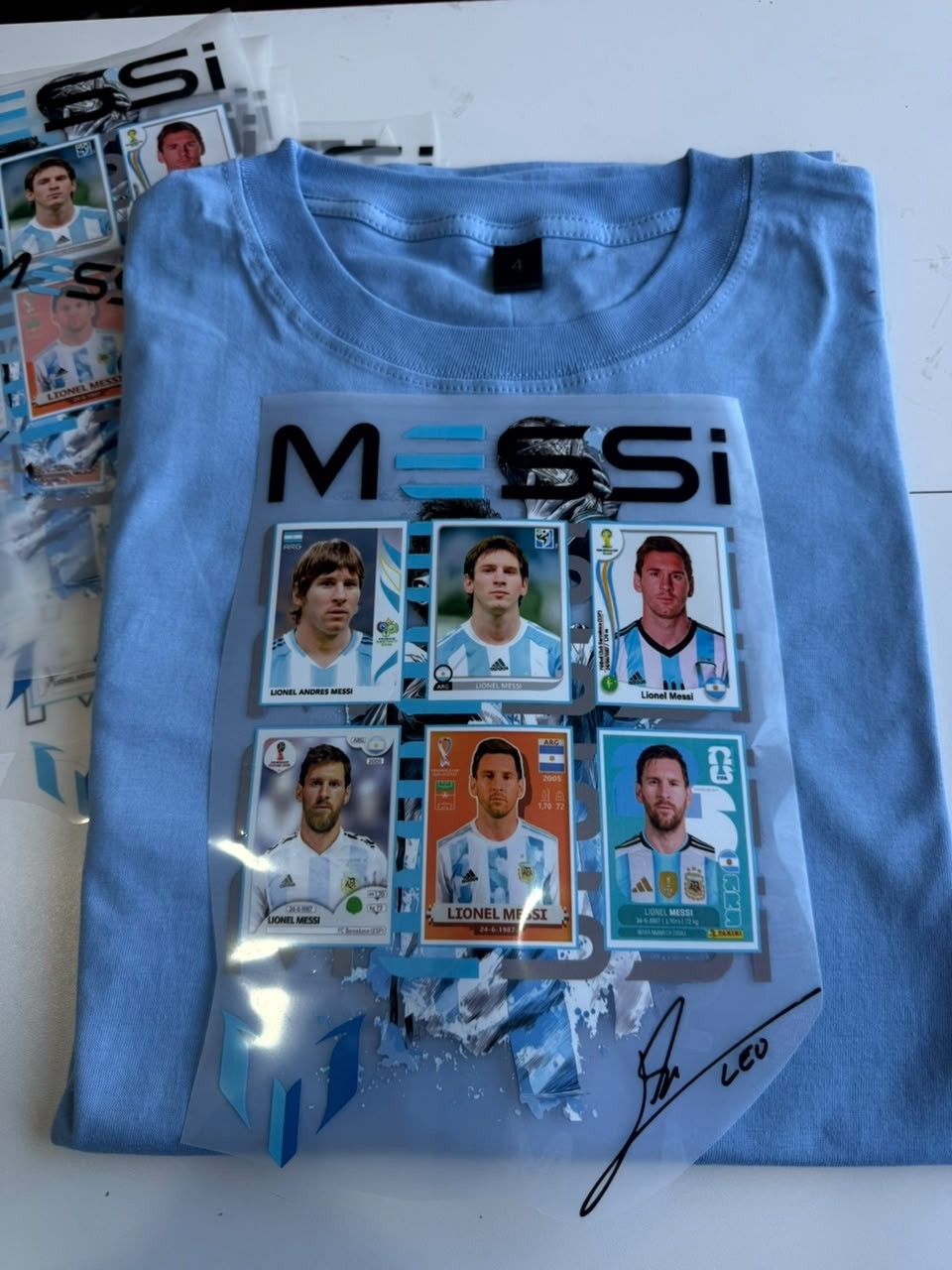 Remeras Messi Mundiales - Imagen 3