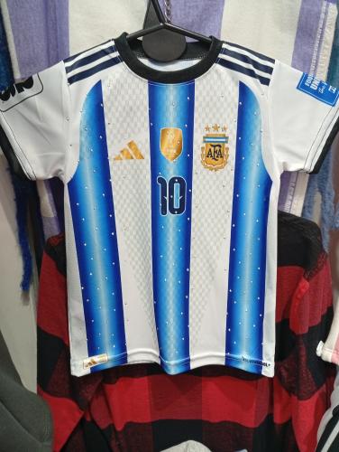 Camiseta Argentina con Estras de Niña