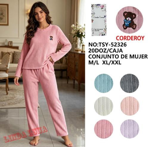 Pijama Termico Dama /acanalado