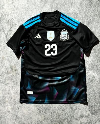 Camiseta Dibu Bordada de Afa Argentina Mundial