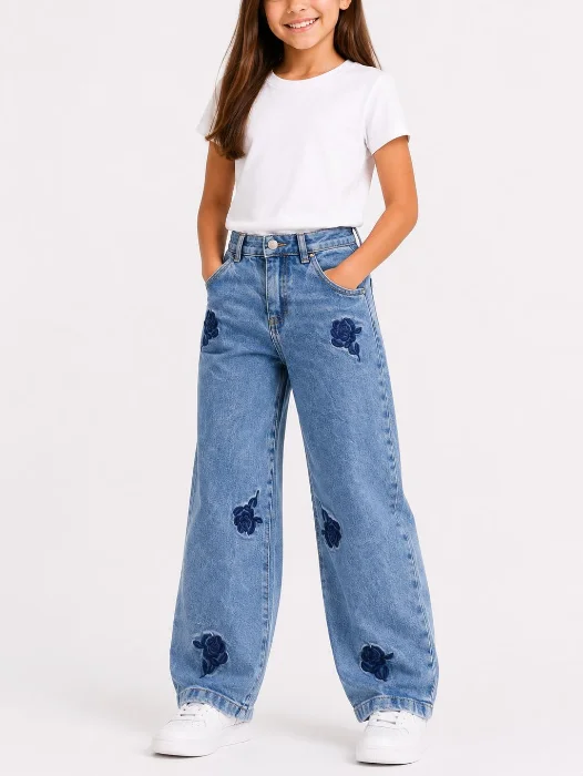Pant.baggy Bordardo Rosas.