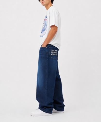 Baggy Bordado Bolsillo