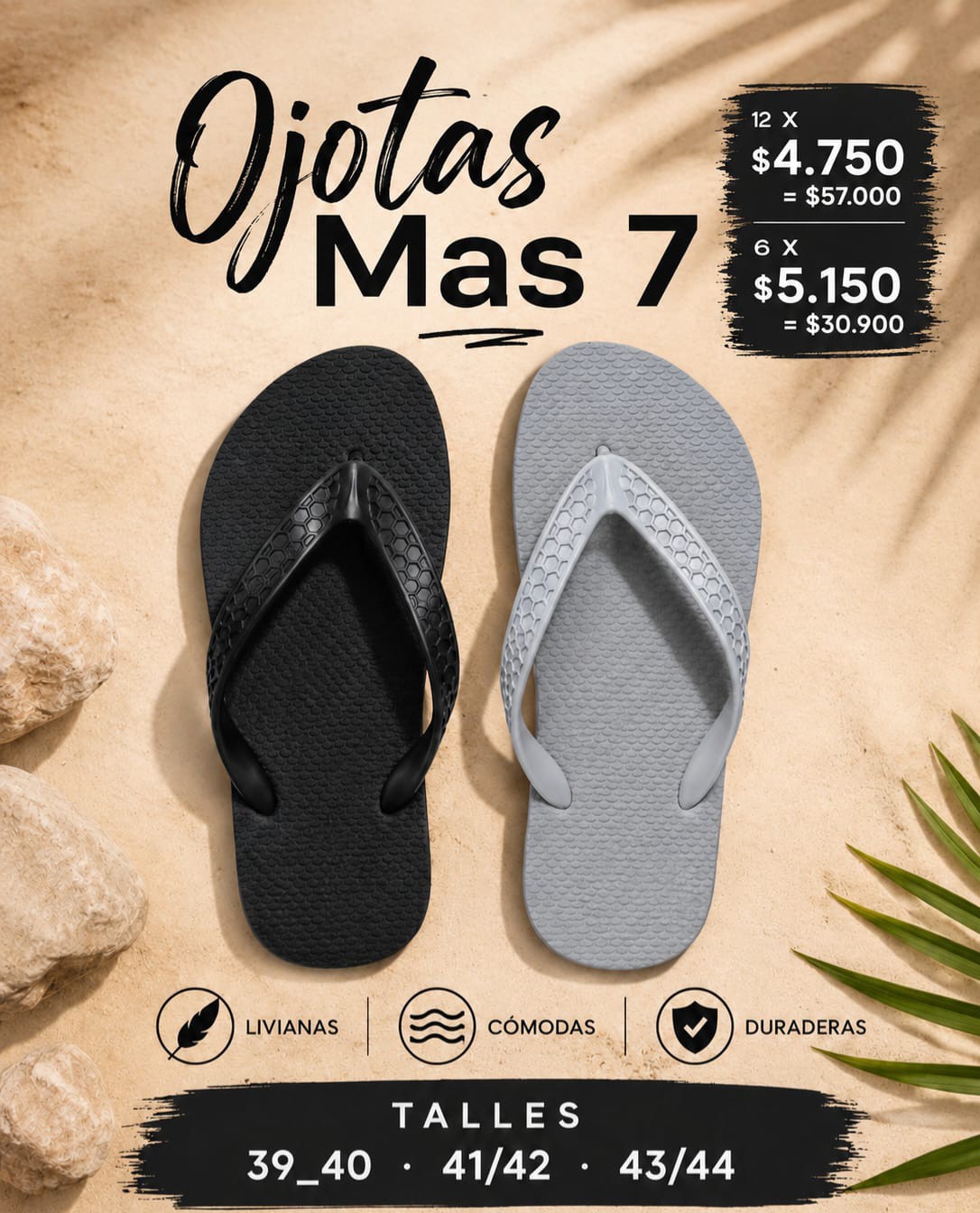 Ojotas Más 7 - Imagen 1