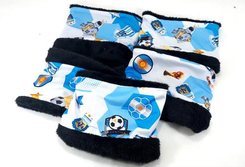 Cuello Piel Infantil Argentina Messi Mundial