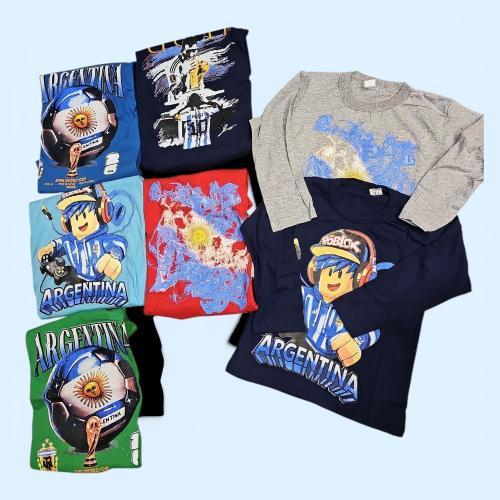 Remera Algodón Estampado Niño