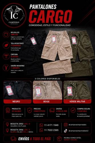 Pantalones Cargos Yd