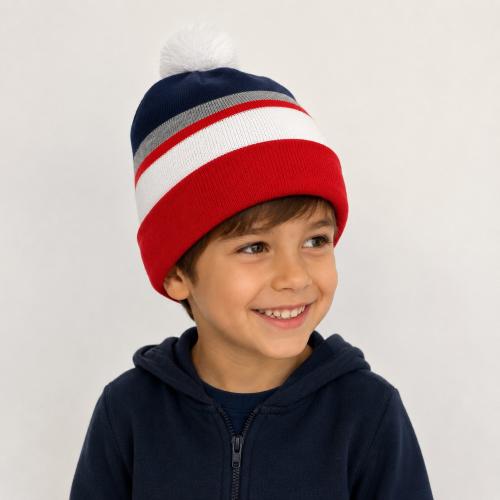 Gorros Tricolor Excelente Calidad de Niño