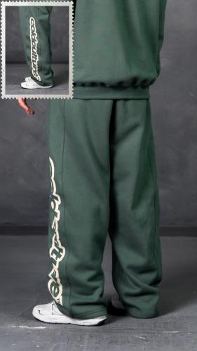 Jogging Baggy Frisa Verde "coldculture"