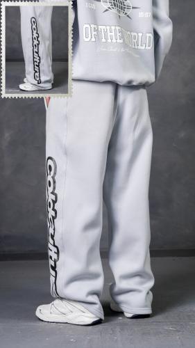 Jogging Baggy Frisa Gris Perla "coldculture"
