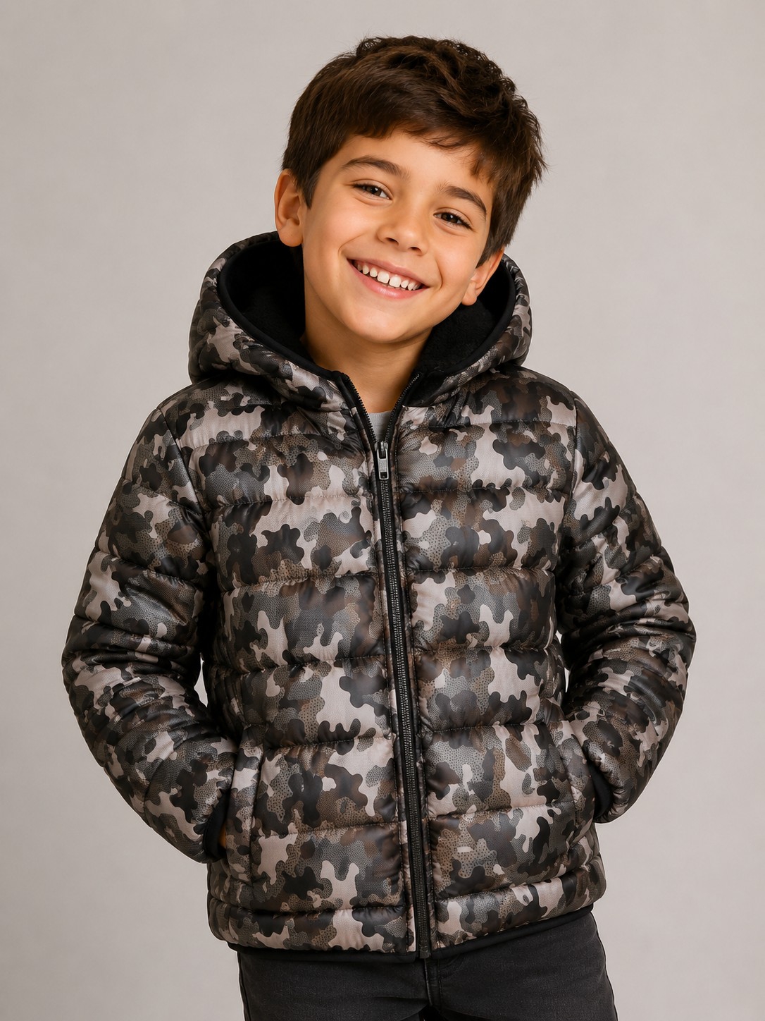 Campera de Niños Camuflado - Imagen 3