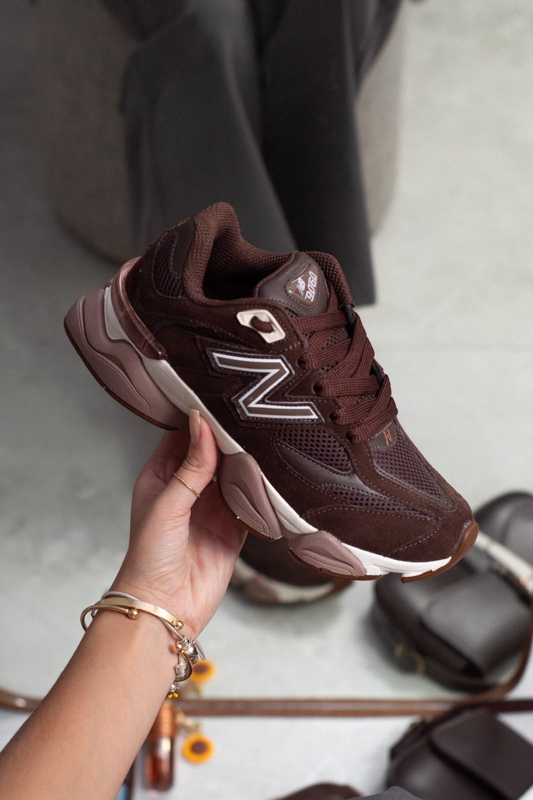 Zapatillas New Balance 9060 Importadas Brasileras - Imagen 2