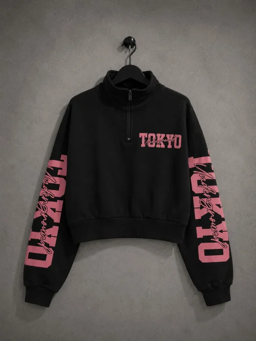 Buzo Friza Oversize C/cierre Tokyo