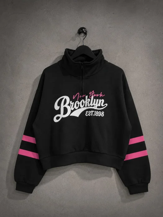 Buzo Friza Oversize C/cierre Brooklyn