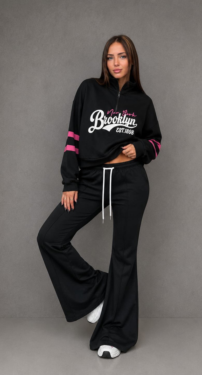 Buzo Friza Oversize C/cierre Brooklyn - Imagen 4