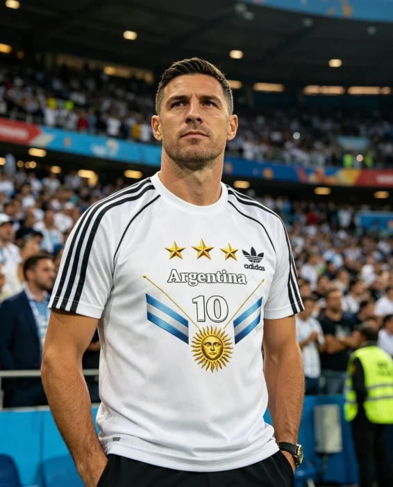 Camiseta 3 Tiras Argentina