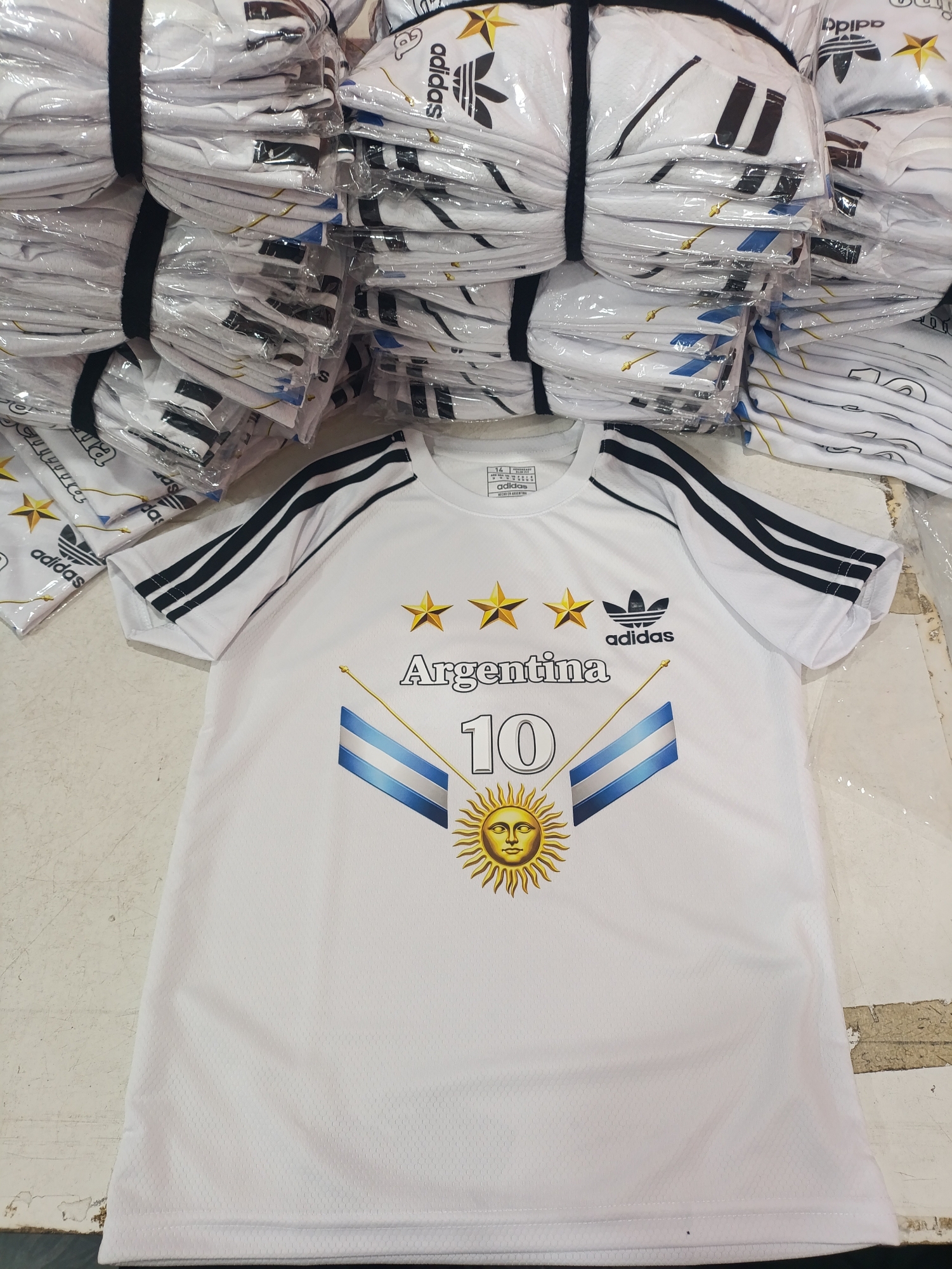 Camiseta 3 Tiras Argentina - Imagen 3