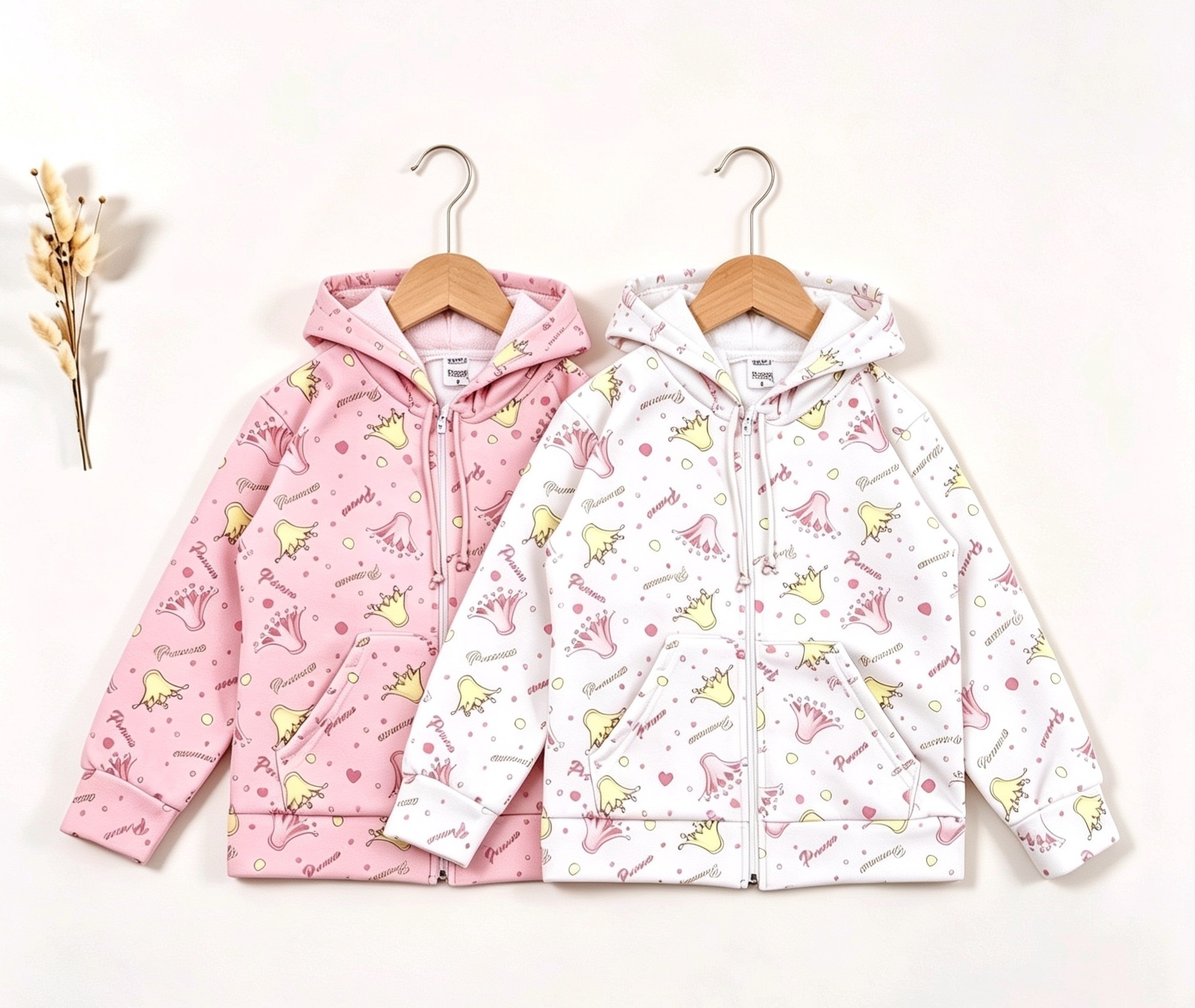 Campera Flores Friza Peinado Premium - Imagen 3