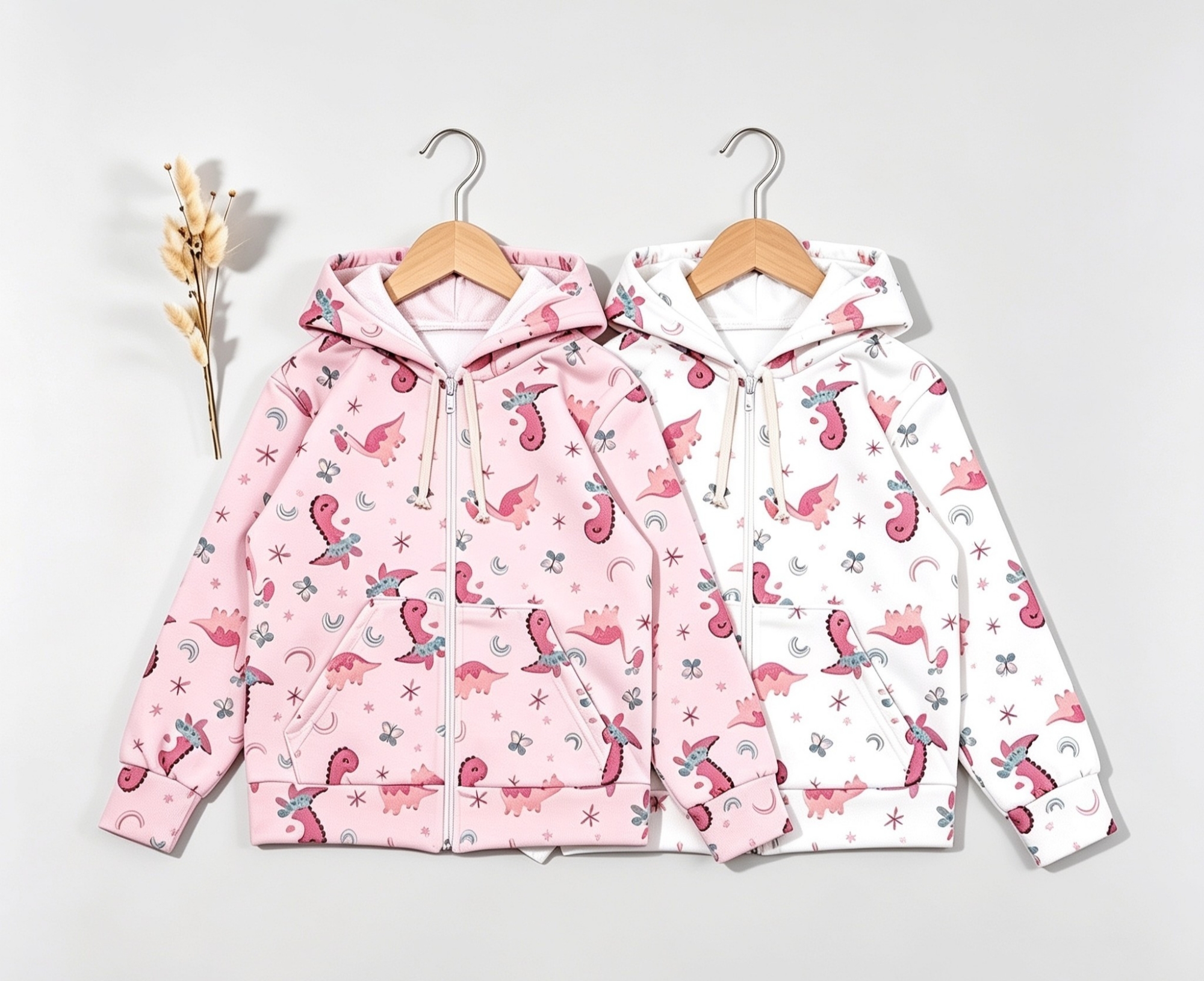 Campera Flores Friza Peinado Premium - Imagen 4