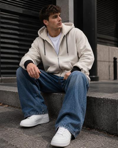 Camperas de Hombre Darlon Vintage con Piel