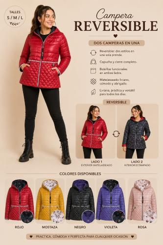 Campera Reversible