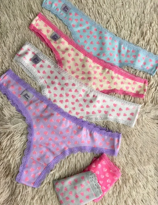Pack X3 Colaless Algodón y Lycra