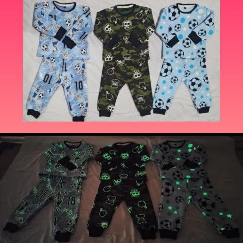 Pijamas de Micropolar Luminoso para Bebes