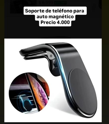 Soporte de Teléfono para Auto Magnético