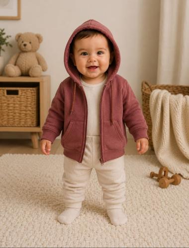Campera de Darlon con Piel por Dentro