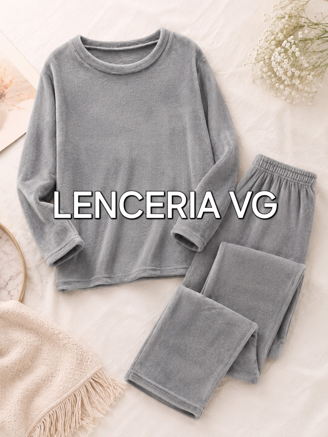 Pijama Polar Plus Size - Imagen 4