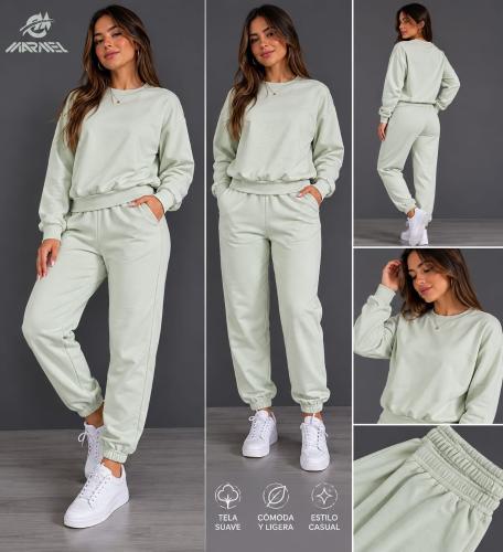 Conjuntos de Friza Cargada Talles 1al 5 Variedad Colrs - Miniatura 4