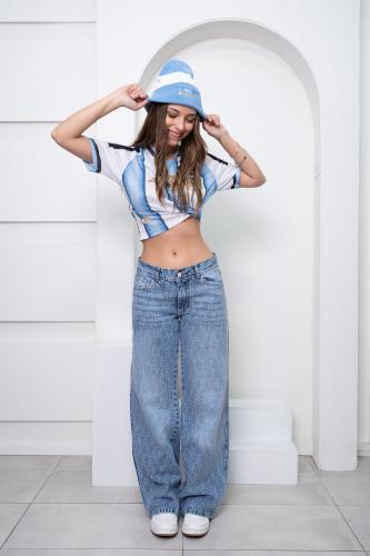 Wide Leg Tiro bajo - Miniatura 2