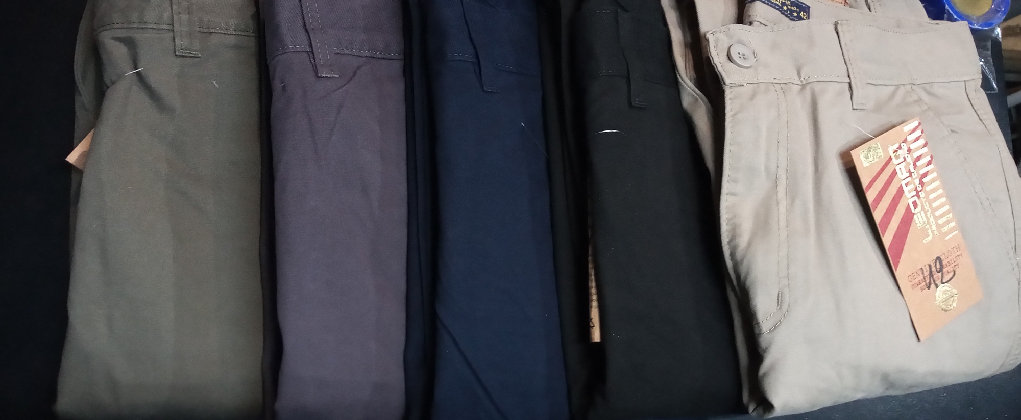 Pantalón Cargo Talle Especial 50 al 60 Gabardina Hombre - Imagen 3