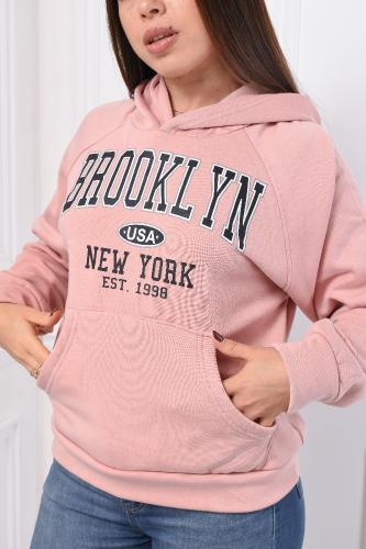 Buzo Jersey con Piel