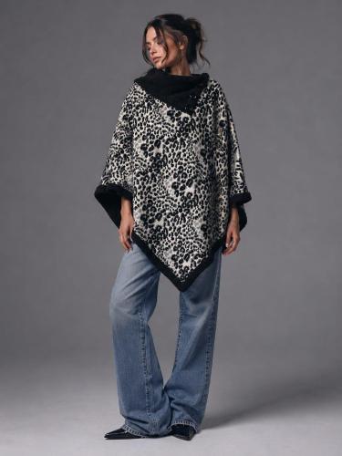 Poncho Animal Prins