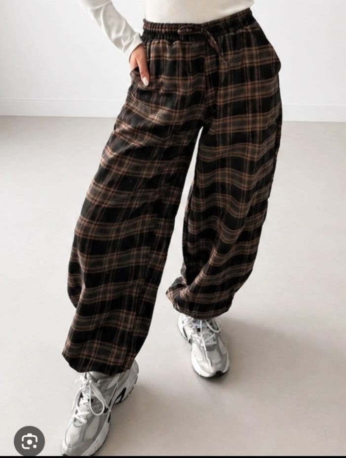 Pantalón Baggy Escocés - Imagen 2