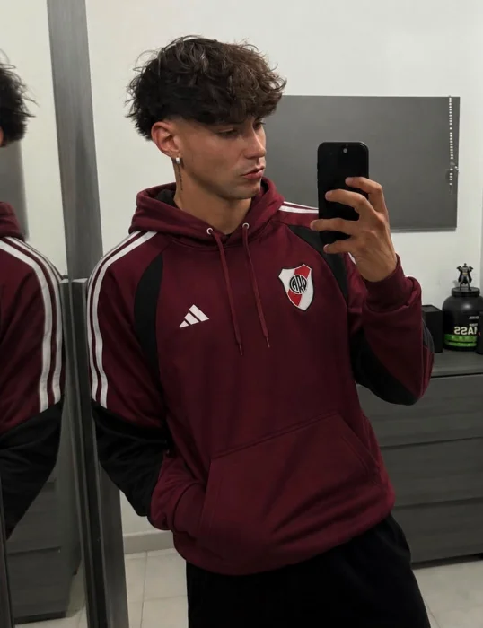 Buzo Canguro River Plate