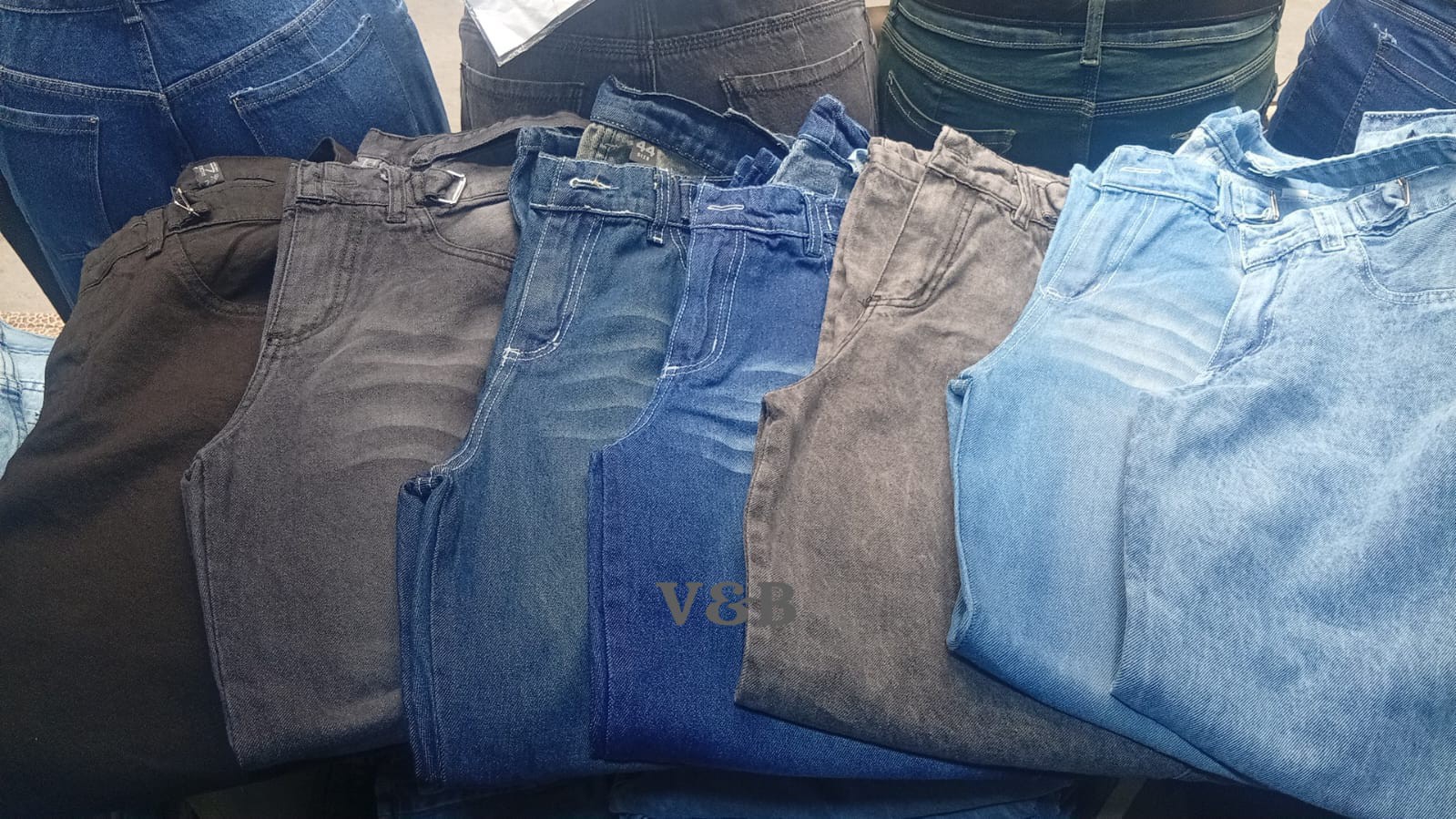 Jean Baggy Regulador Dama Pantalón Ancho Denim Moda 2000's Mujer Mayorista Fabricante - Imagen 1