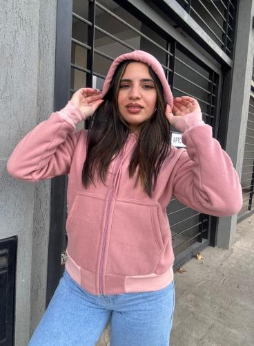 Campera Polar con  Corderito