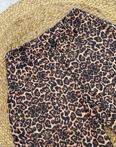 Palazo Corderoy Animal Print