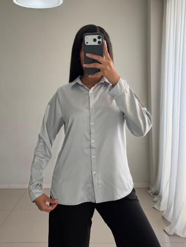Camisa de Satén - Miniatura 6