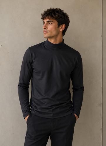 #602 Media Polera Termica (hombre)