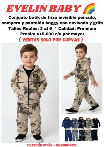 Conjunto Batik con Envivado y Grifa