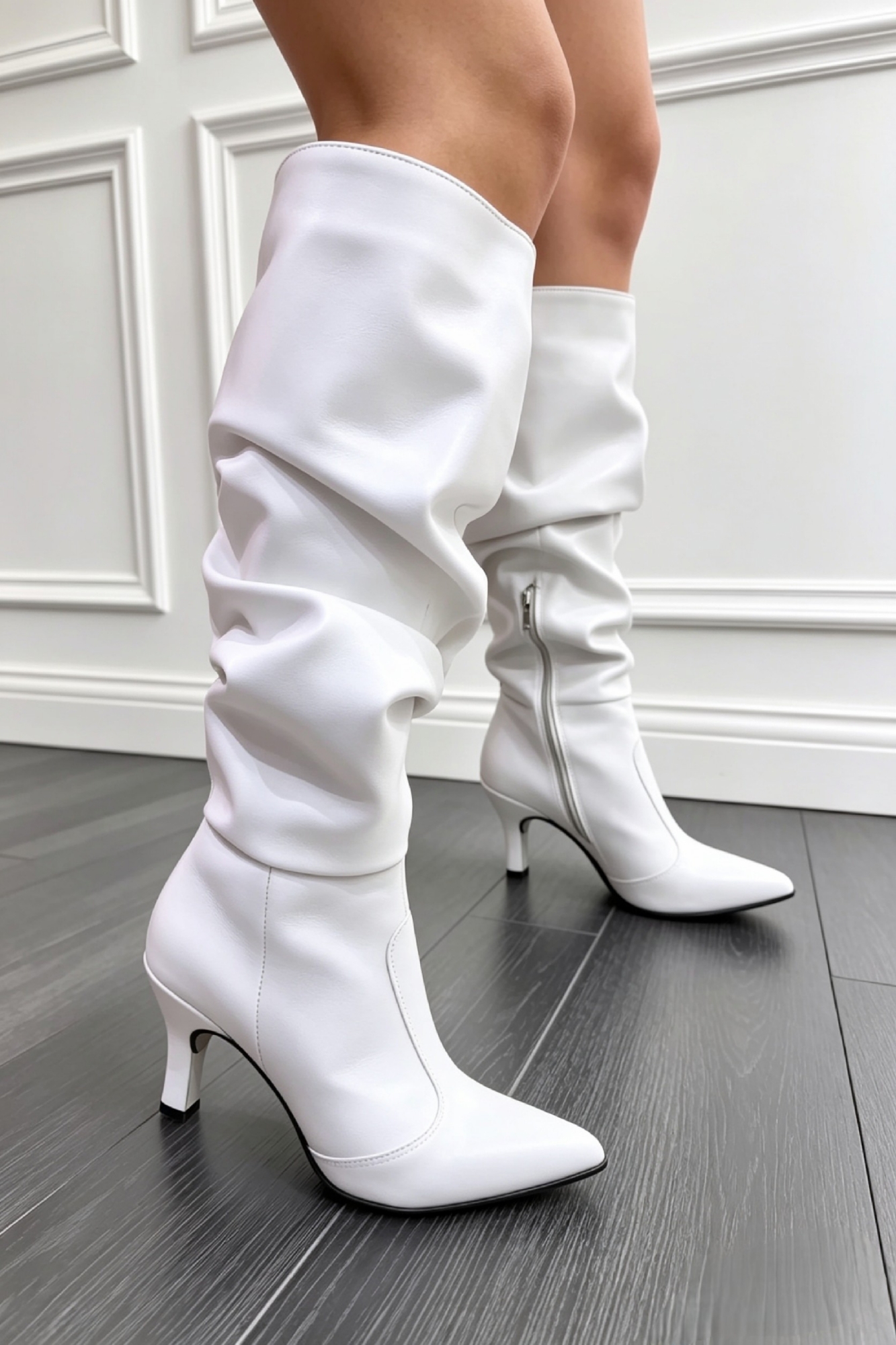 Bota Blanco y Negro - Imagen 2