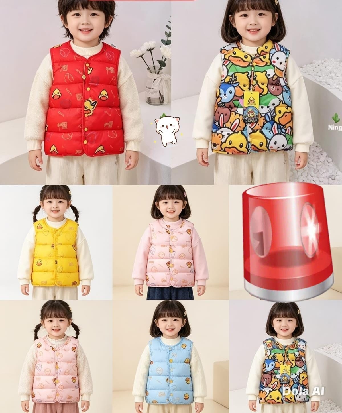 Chaleco Bebe Importado - Imagen 2